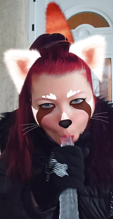 Perwersyjna dziewczyna Ana Liz ssie gruby lod w tajemnicy ..