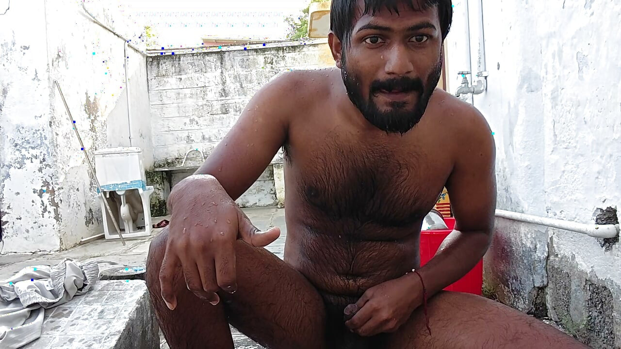 XHard - Outside Bathing Video Kumbha Manoj Kumar