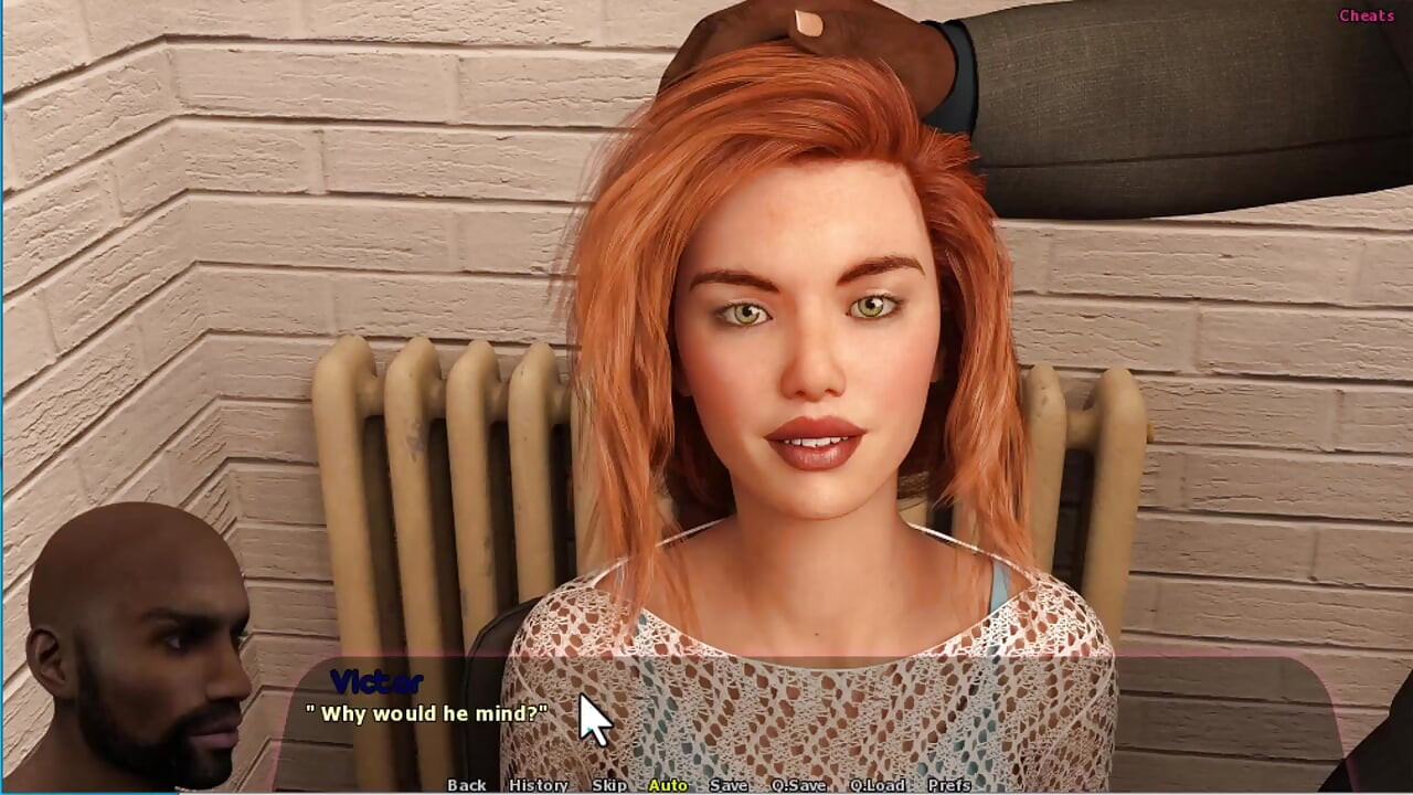 Haley Story # 11 - Haley le dio a Johannes un trabajo de pies en el baño ... Diane y Johannes tuvieron un momento.