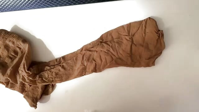 How he put my tits together at home !!