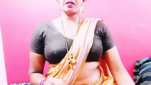 Üvey anne damadını sikiyor Telugu edepsizce konuşuyor.