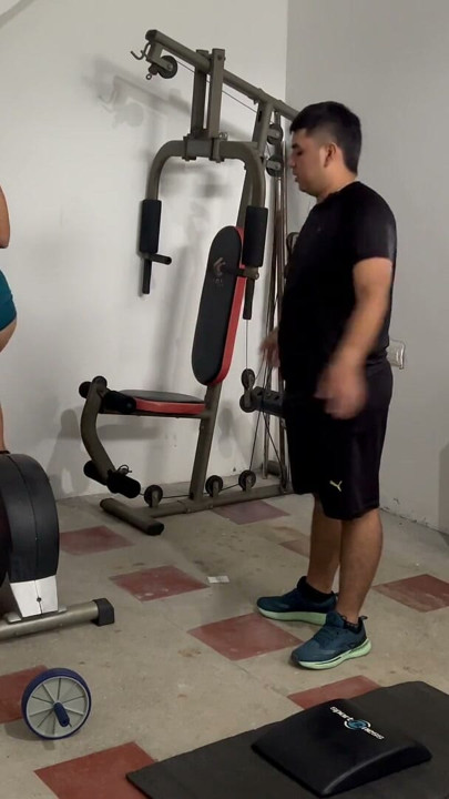 There was no one else in the gym, so they gave in to temptations | Clip 1