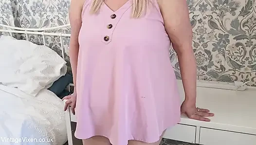 Do You Love BIG Panties - BBW Mom wants to show YOU hers