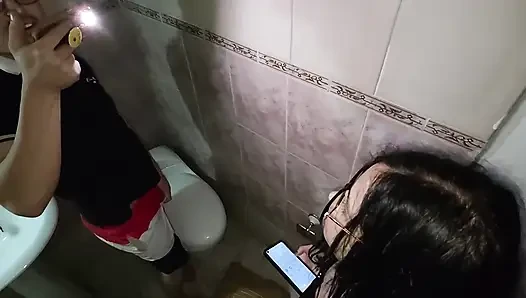 This Is How My Stepbro Grabs Me in the Toilet