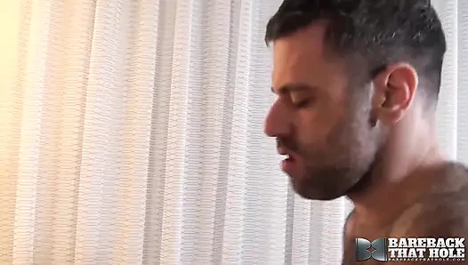 Barebackthathole hairy gay men ducky and will price raw fuck