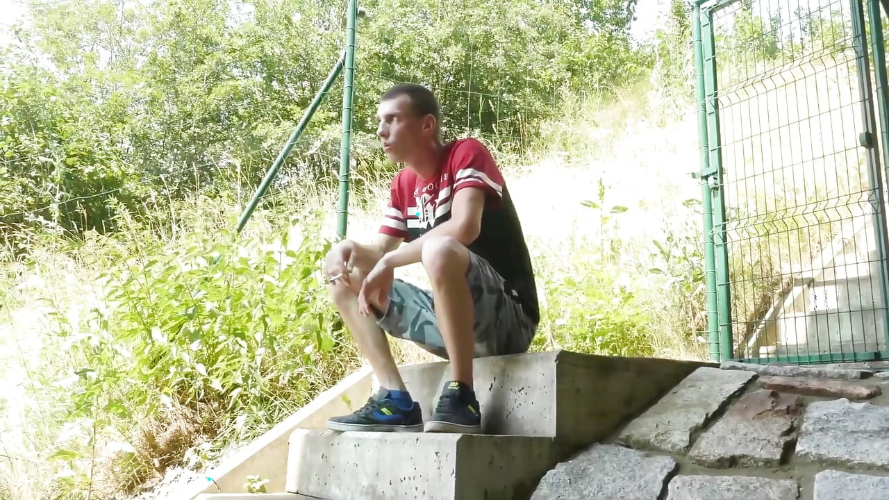 Smoking Muscle Cock Instead