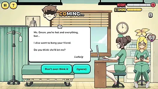 Hentai oyunu - sorunlu öğrenci - lvl 2 öğretmen öğrencileri sikiyor