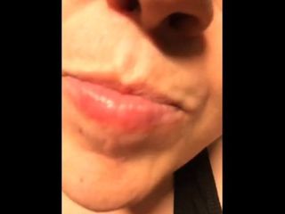 lip teasing with Adam