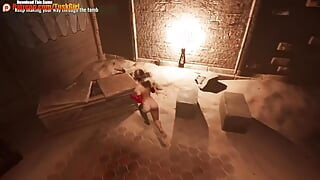 Tomb Rider Lara Craft Parody Porn Game Play Part 07