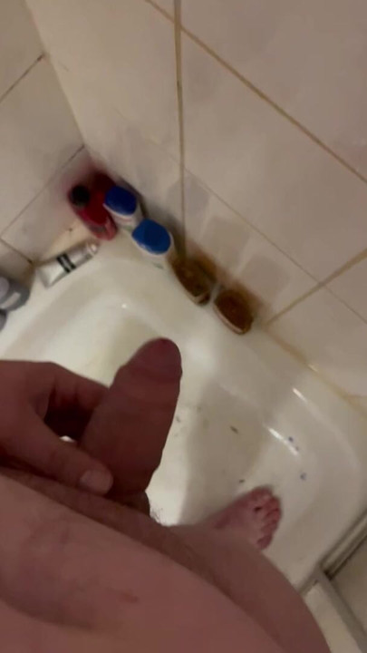 Ich in der Dusche