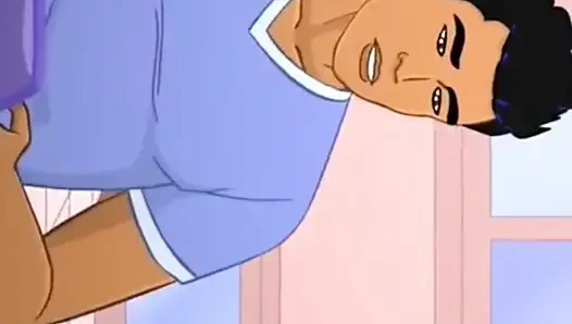 KELIRU KAMI TELEPORTASI SAVITHA BHABHI DARI MASA LALU DAN BERAKHIR MENIDURINYA.