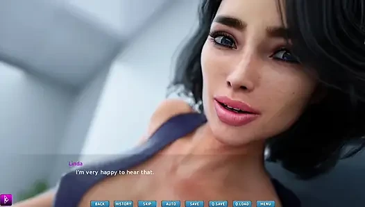 Сексуальная красотка целует ее давку и заставляет кончить - геймплей