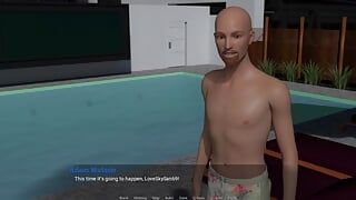 Away from Home (Vatosgames) Part 34 Sex by the Pool by LoveSkySan69