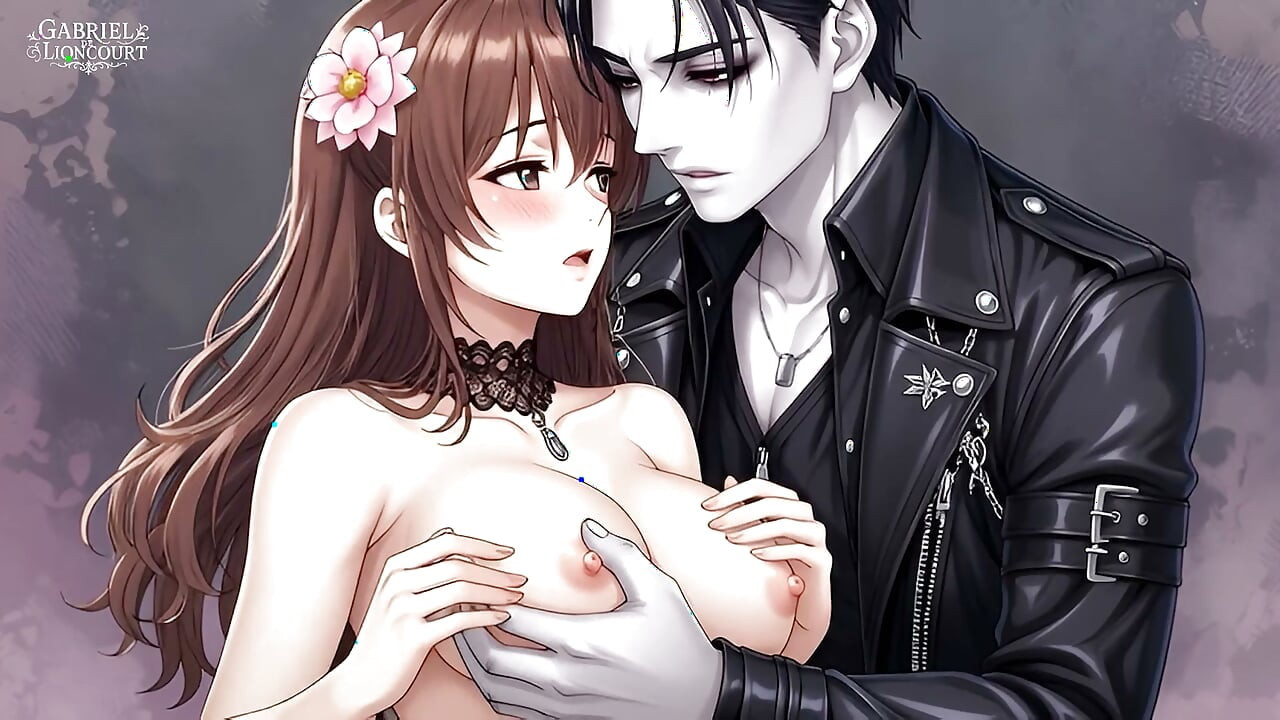 Goth Girl Fan Fucks Rockstar Backstage  - Hentai
