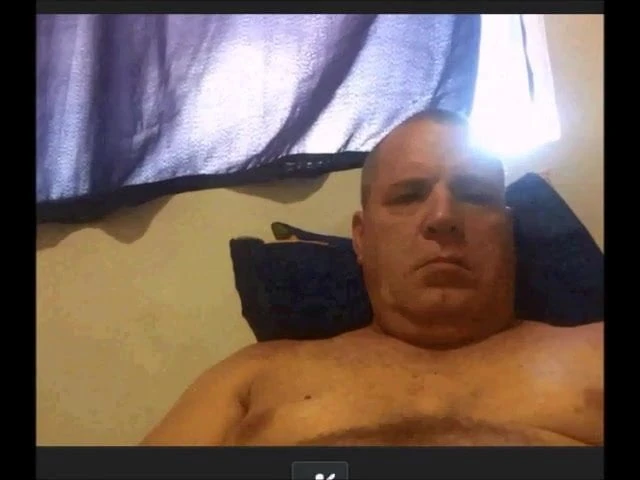 horny oldman on cam