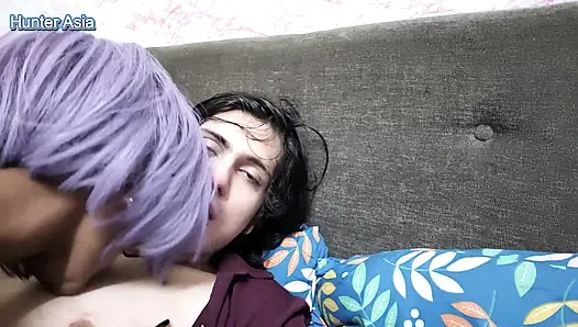 Stepsister helping Stepbrother Ep . 1