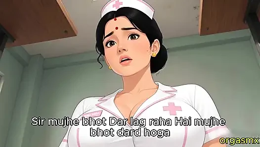Indian Doctor and Teacher Hardcore Hospital Sex - Desi MILF Roleplay