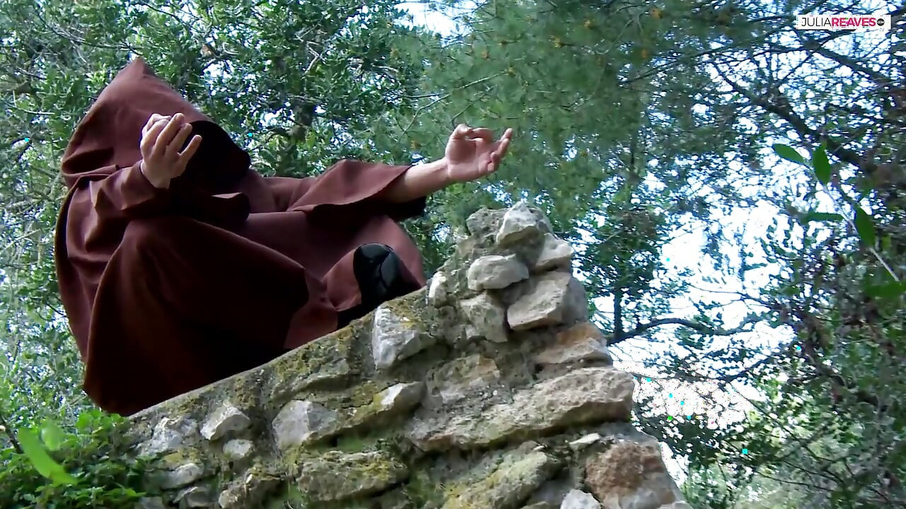 Mystical fuck in the forest gives her an orgasm explosion