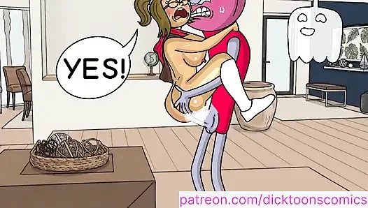 Semua orang telah meniduri Eileen kecuali Benson, Dia menyetubuhinya dan muncrat di dalam. - parodi kartun pertunjukan reguler