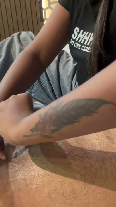 Home made Desi Indian body lotion massage with Desi bhabi | Clip 1