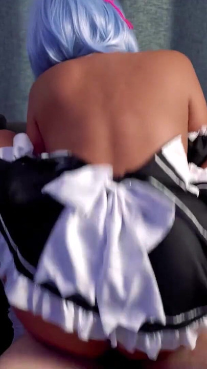 Rem cosplay incelemesi: çok özel cezalı sadık bir hizmetçi - anime dakimakura yastık kostümü | Klip 2