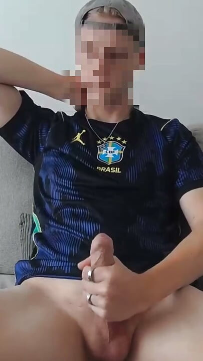 Horny Bro Caught Jerking After Soccer Practice
