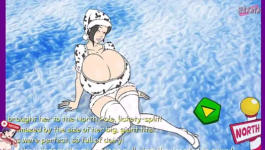 Sexual Fantasy before Christmas. Journey to the North Pole to be milked. Parody