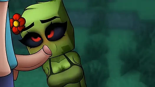 Minecraft Horny Craft - Part 12 - Hot Naked Witch and a Blowjob by Loves...