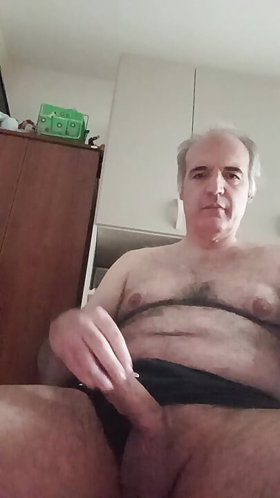 A Long Hot Masturbation of My Hard Cock on a Saturday in July