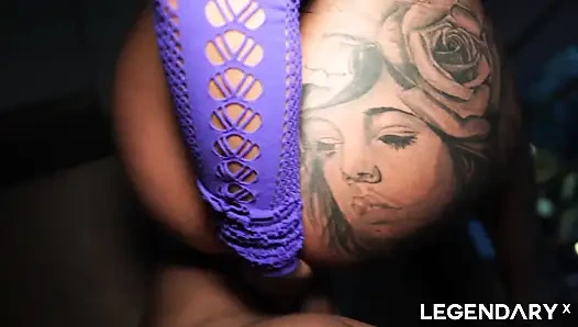 LEGENDARYX Lola Bonita bends over and takes his BBC