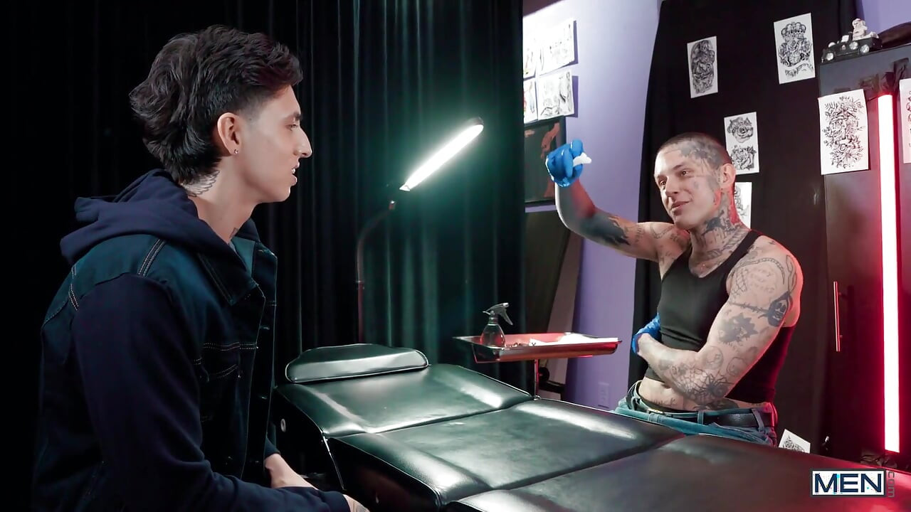 Men- Inked in Cum - Angel Elias, Ethan