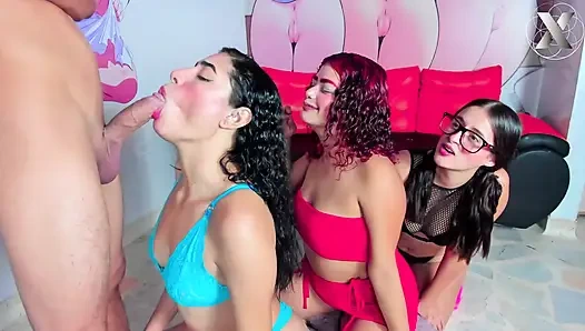 Blowjob with Sounds - Audible Blowing and Moaning