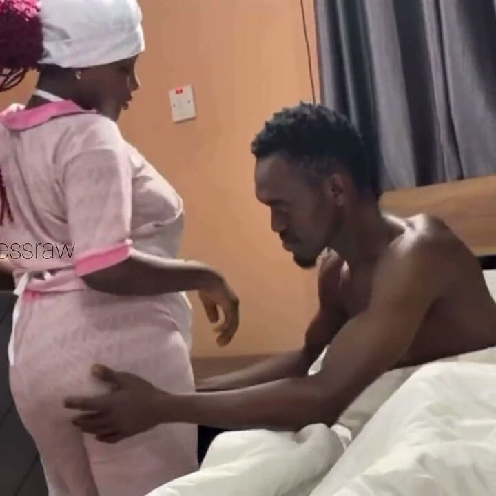Hard Dick Riding Big Booty Sexy Bitch Fuck a Guest That Just Checked in
