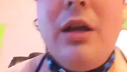 Büyük memeli cd mavi elbise 1