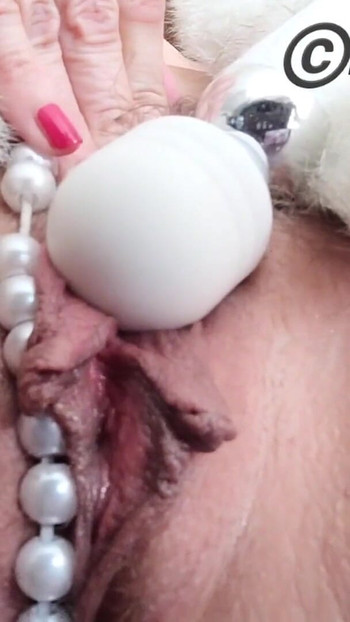 Iconic moment from "sexy masturbation amateur munichgold with big natural tits and big hairy pussy with long labia comes"