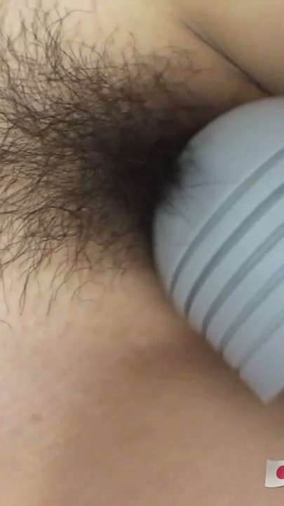 Japanese Teen Couldn't Resist Teasing Her Hairy Pussy | Clip 1