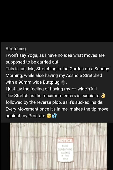 Anal Stretching