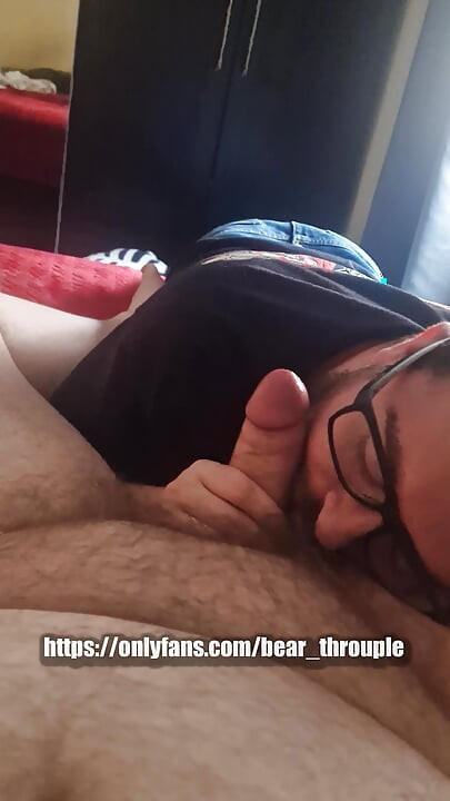 Sucking a fat dad's thick cock (Teaser)