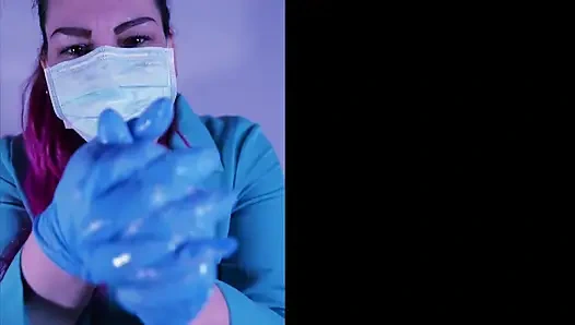 Medizinische handschuhliebe nur für dich