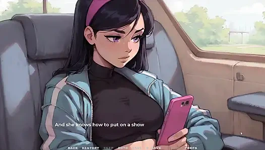 My New Girlfriend [ Taboo Hentai Game ] Ep.34 My GF Do a Sexy Secretary Role Play Photoshoot with a Stranger!