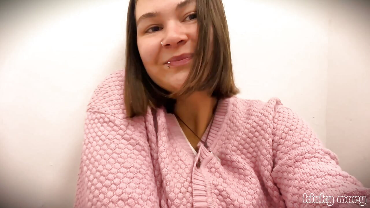 Kinky Mary Spreads Her Hairy Pussy POV and Licks Her Wet Fingers