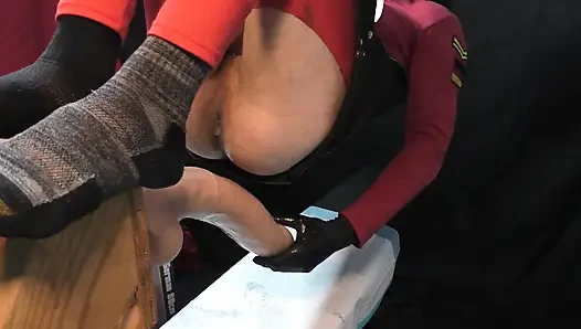 XL XXXcalibur'da anal orgazm