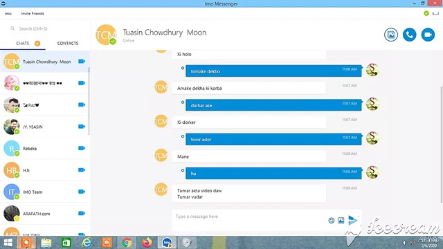 tuasin imo chat sex bangla