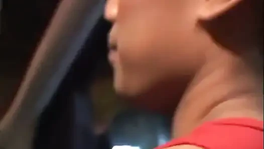 Black guy picks up asian whore, fucks her, and jizzes on her tits