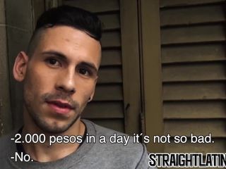 Latino hetero homem virou gay depois de sentir o pau pela primeira vez