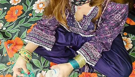 Desi India saudara tiri-jelas audio hindi mengerang