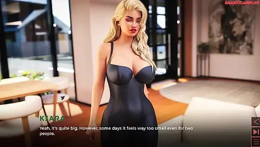 The Synthetic Part 11 By Carbon - Stepmom Has The Best Huge Boobs & Juicy Nipples , Two Sexy MILFS