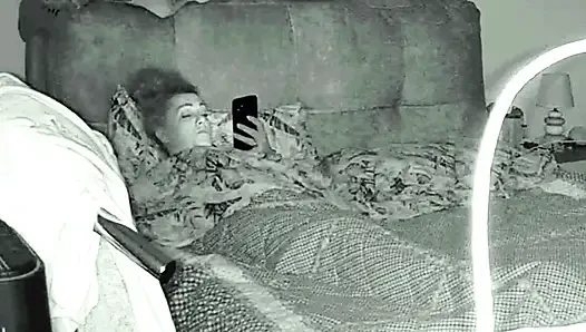 Wife Caught Chatting While Masturbating