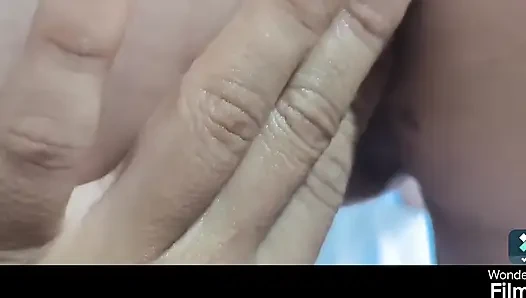 Paying a handjob and sitting nice for my grandson