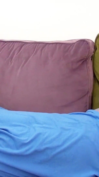 Powerful moment from "FIT STEPSISTER AMBER DEEN WAKES UP STEPBROTHER WITH A BULGE TO FUCK HER"